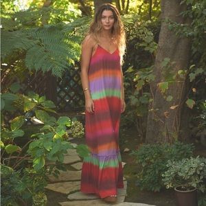 The Odells | Rainbow Ombré Maxi Dress